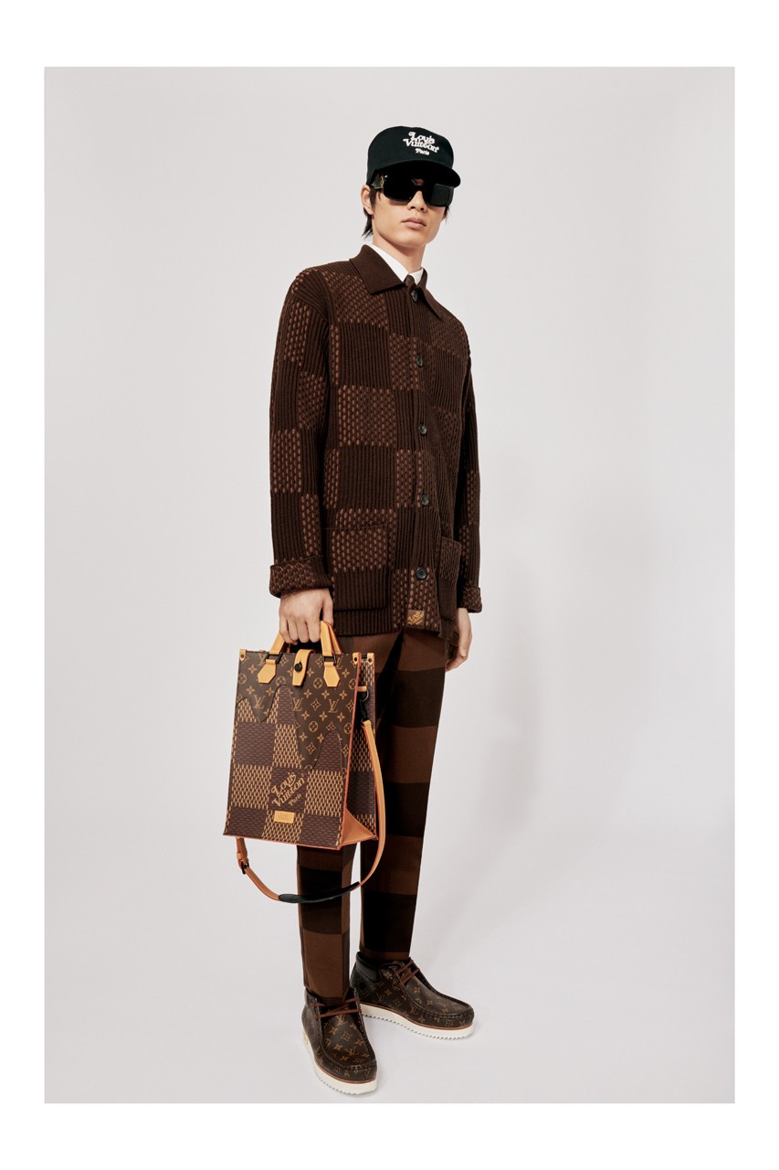 Louis Vuitton x Nigo Brown Leather ref.201960 - Joli Closet