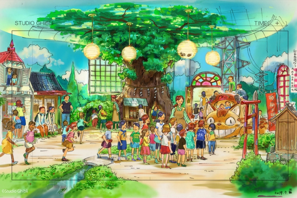 "My Neighbor Totoro" Ghibli Theme Park Area Teased | Somewhere ...